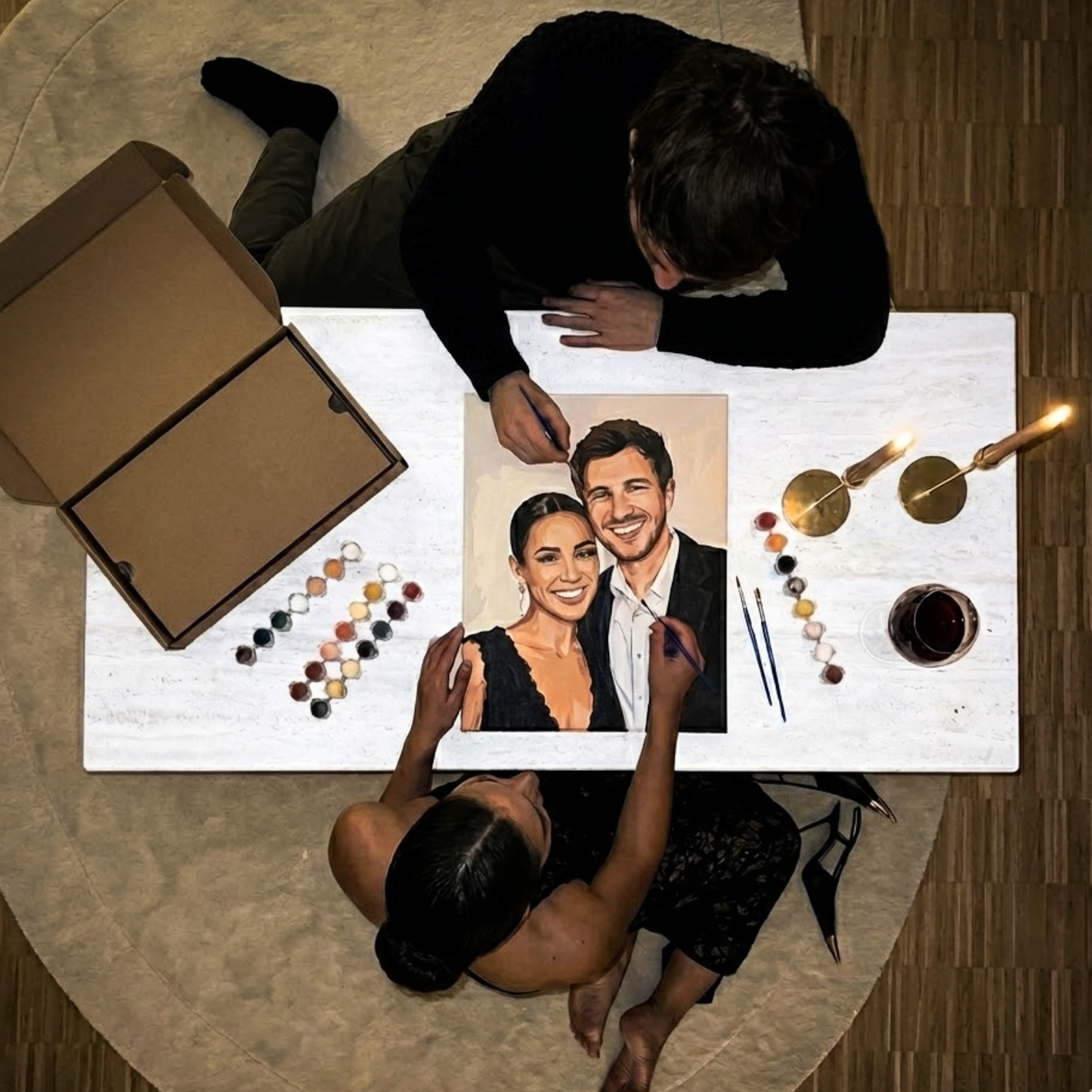 Date Night Paint Kit
