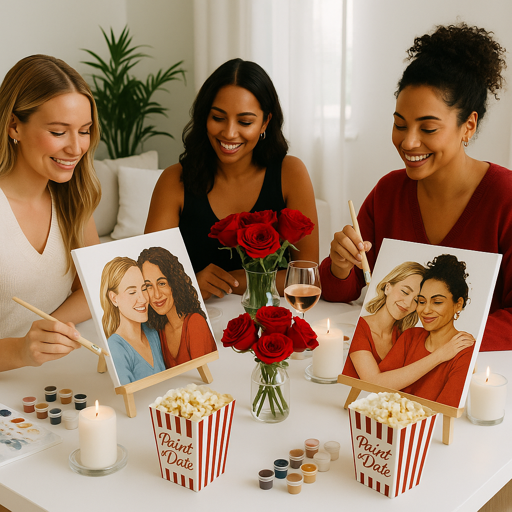 Custom Paint by Number - Friendship Kit